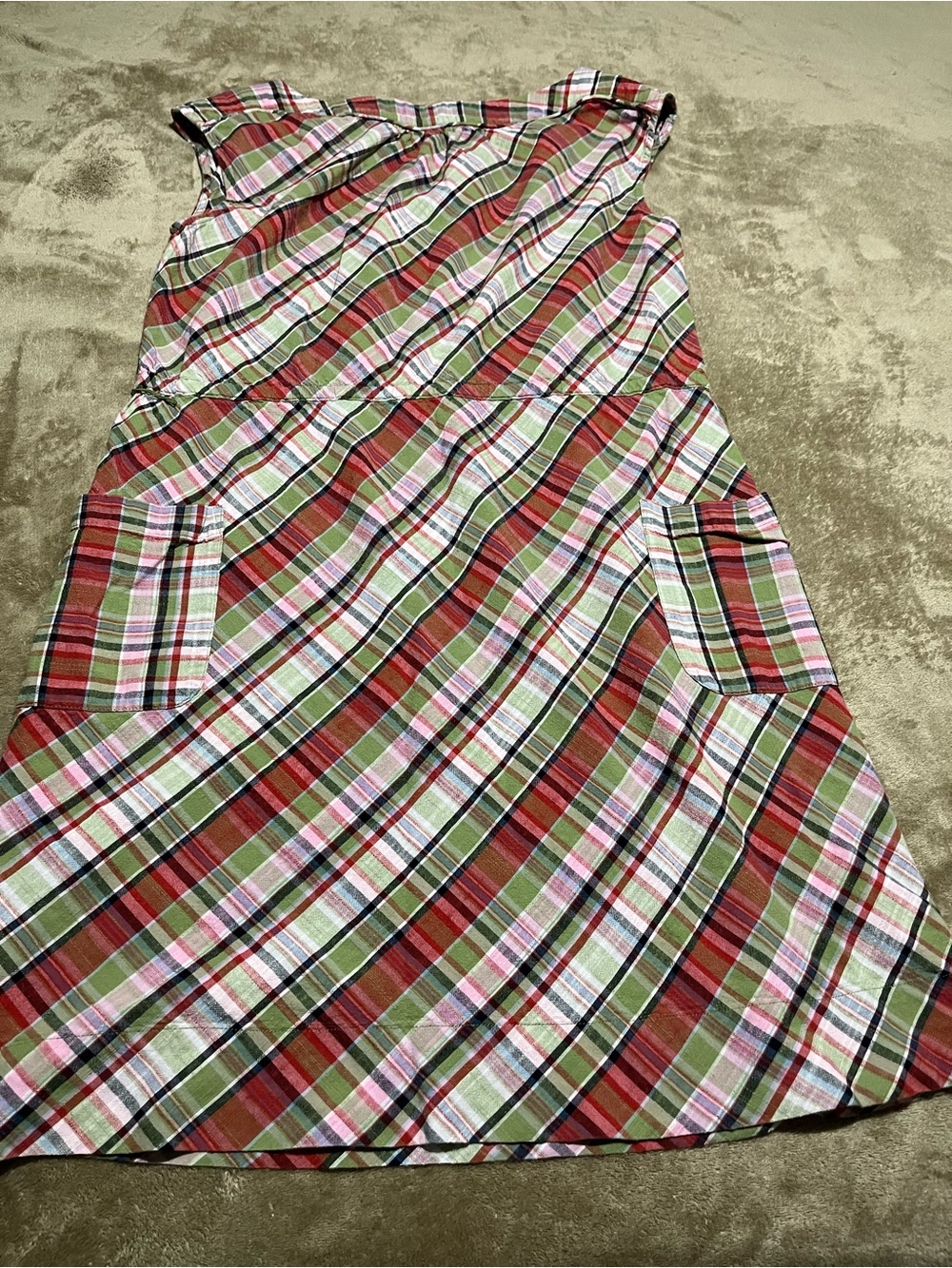 Vintage Lands End Sleeveless Dress-Size 12